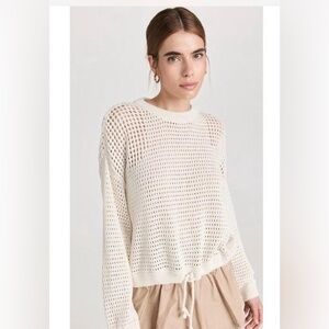 Sweaty Betty Tides High Open Weave Sweater XS